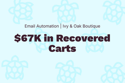 How Email Automation Recovered $67K in Abandoned Carts for an Online Boutique